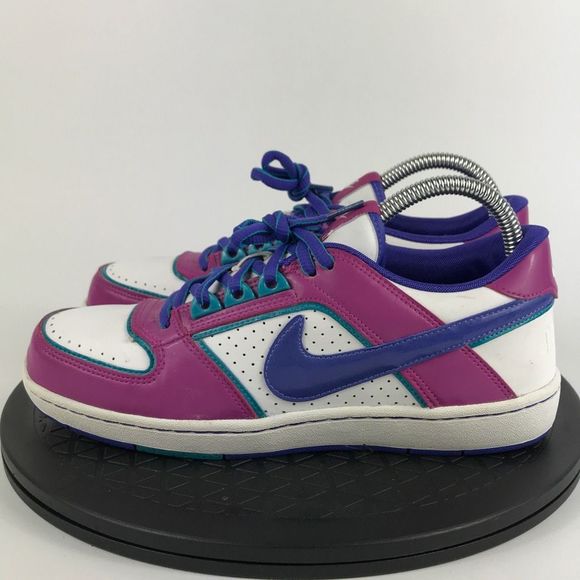 Nike Delta Lite White/Purple/Blue Athletic Shoes 365950-151 Women’s Size 8 - Picture 8 of 12